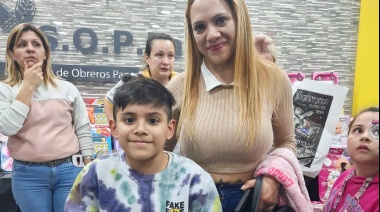 El gremio de panaderos de Gabriel Ruiz celebró el Día del Niño