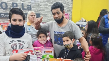 El gremio de panaderos de Gabriel Ruiz celebró el Día del Niño