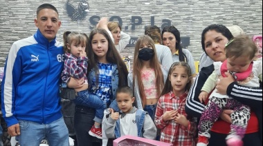 El gremio de panaderos de Gabriel Ruiz celebró el Día del Niño