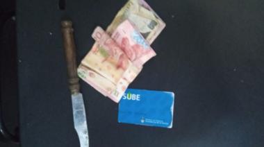 Detuvieron a un hombre acusado de robar con un cuchillo en Gerli