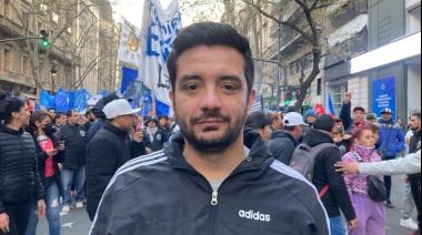 Balladares: “Me hubiese gustado que Grindetti este acá siendo parte del repudio”