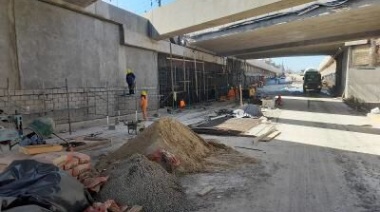 Reordenan el tránsito y preparan la apertura del paso bajo nivel de San Martín