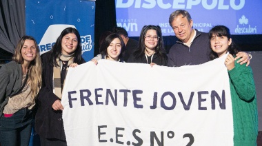 Cascallares acompañó a estudiantes en una jornada de Derechos Humanos, Educación y Juventud