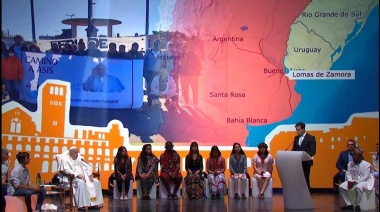 Docente de la UNLZ representó a Latinoamérica en un encuentro de jóvenes con el Papa