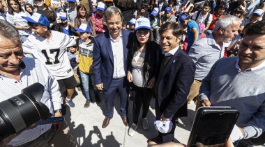 Kicillof, Cascallares y Fabiani inauguraron el Parque Astronómico de Brown