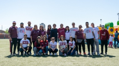 Más de 200 niños participaron del festejo del Día de las Infancias de la Fundación del Club Lanús