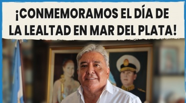 Co.Pe.Bo conmemorará el Día de la Lealtad en Mar del Plata
