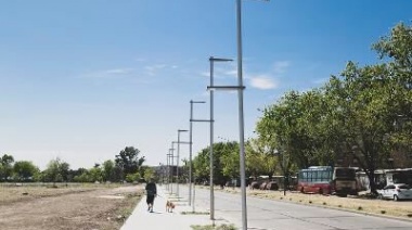 Las obras del Parque Don Orione ya registran un 60% de avance