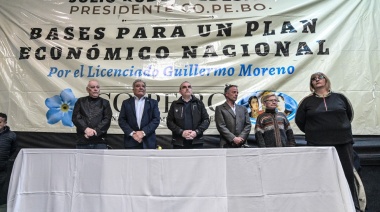 Ledesma, Moreno y Valdez presentaron el Plan Económico Peronista en Mar del Plata