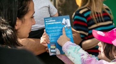 El Municipio instala nuevas alarmas comunitarias en Longchamps y José Mármol