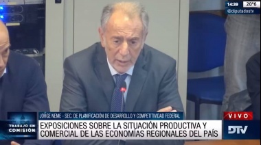 Funcionarios y productores expusieron sobre la situación de las economías regionales