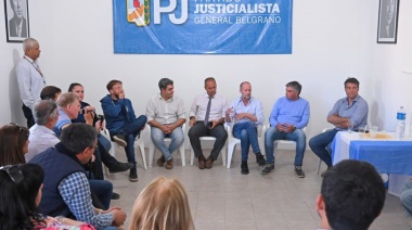 Insaurralde continúa su recorrida por la Provincia