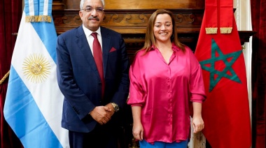 Cecilia Moreau recibió al vicepresidente de la Cámara de Representantes de Marruecos