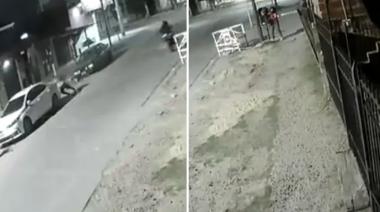 Así fue la balacera en la que un policía abatió a un motochorro