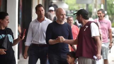 Rodríguez Larreta en Esteban Echeverría: “Se necesita más inversión en seguridad”