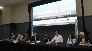 Omar Galdurralde presidió en Mendoza la 66° Asamblea Extraordinaria de ALEA