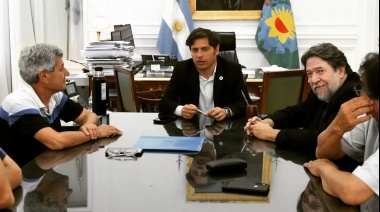 Autoridades de Unidad Popular se reunieron con Kicillof