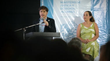 Kicillof visitó Lomas y lanzó un programa educativo en cárceles