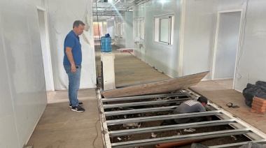 Avanza la construcción del primer edificio para la Escuela de Policía Descentralizada