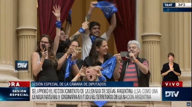 Diputados reconoció la Lengua de Señas Argentina y aprobó alcohol cero al volante