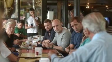 Larreta recorrió La Plata con Garro: “No hay ninguna duda de la unidad de Juntos”