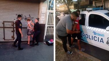 Detuvieron en Claypole a una pareja que habría robado un local de indumentaria