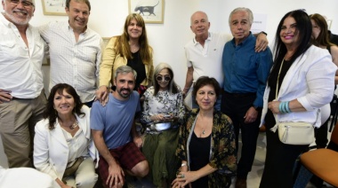 Proyectaron en Brown un film inédito de Jorge Luis Borges