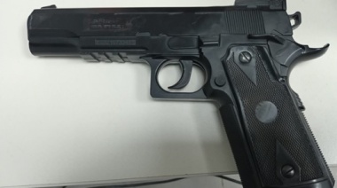 Detuvieron a un menor con la réplica de un arma en Wilde