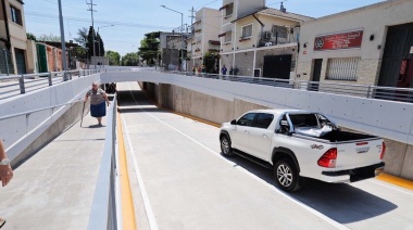 Ya está habilitada la circulación por el paso bajo nivel Rincón-Vieytes en Banfield