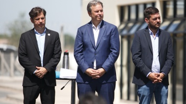 Kicillof, Cascallares y Fabiani inauguraron dos nuevos jardines de infantes