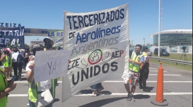 Tercerizados de Aerolíneas Argentinas denunciaron "persecución sindical"