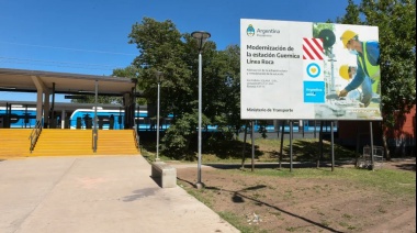 Inauguraron la renovada estación Guernica