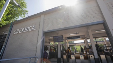 Inauguraron la renovada estación Guernica