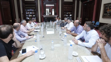 Kicillof, Máximo, Insaurralde e intendentes analizaron consecuencias del fallo de la Corte