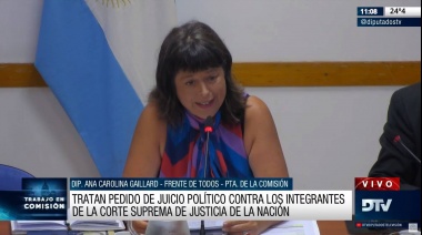 Diputados avanza con el pedido de juicio político a los integrantes de la Corte