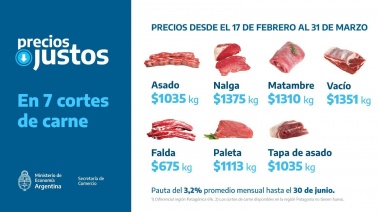 Massa anunció rebajas del 30% en cortes populares de carne