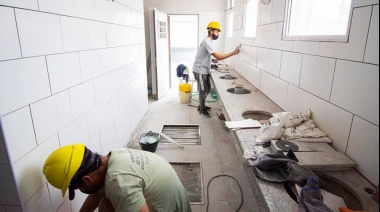 El Municipio concreta obras de refacción y mantenimiento en más de 100 escuelas