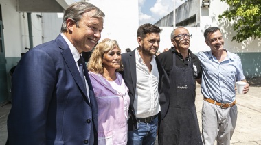 Cascallares y Fabiani encabezaron el inicio de clases en escuelas de Glew y San José