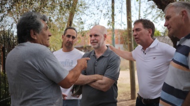 Rodríguez Larreta con Santilli en Morón: “Necesitamos encarar a fondo el problema de la inseguridad”