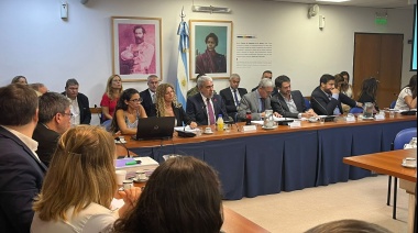 Litza destacó exposición de Aníbal Fernández y recalcó que “la seguridad pública es prioridad”
