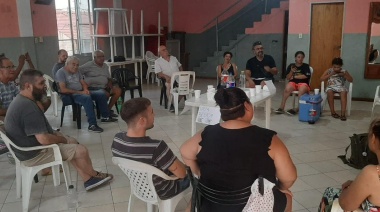 Reunión del Frente Popular Lanusense para delinear la primera etapa de la campaña