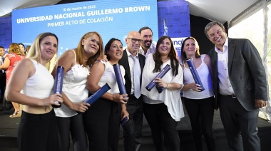 Cascallares: “Nos llena de orgullo que nuestra universidad tenga sus primeros egresados”