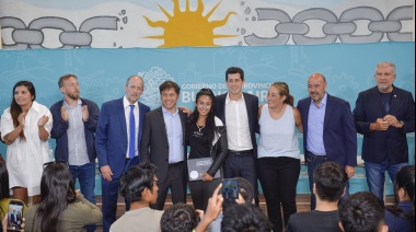 Kicillof e Insaurralde inauguraron el Hospital de Diagnóstico Inmediato en Temperley