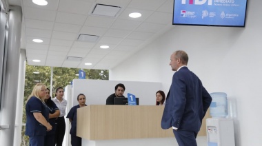Kicillof e Insaurralde inauguraron el Hospital de Diagnóstico Inmediato en Temperley