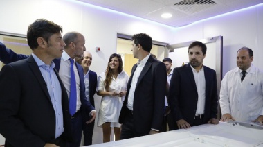 Kicillof e Insaurralde inauguraron el Hospital de Diagnóstico Inmediato en Temperley