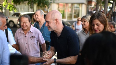 Larreta: “Si a diez minutos de acá pudimos mejorar la seguridad, también lo vamos a hacer en La Matanza”