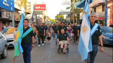 La Semana de Malvinas comenzó con el tradicional desfile de veteranos
