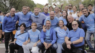 Se realizó una nueva edición de “Lomas Corre de Azul”
