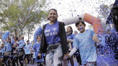 Se realizó una nueva edición de “Lomas Corre de Azul”