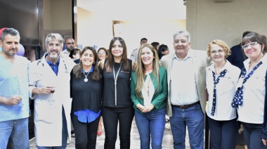 Ledesma inauguró una nueva obra en San Justo